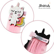 Load image into Gallery viewer, Unicorn Ombre Colour Strands For Kids ( Set of two assorted designs)

