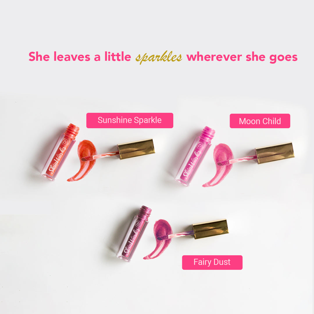 All That Glitters  Lip Gloss Kit  (Pack of 3)