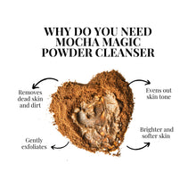 Load image into Gallery viewer, Mocha Magic Powder Cleanser- Dry to Normal Skin

