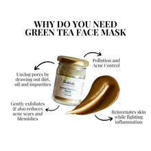 Load image into Gallery viewer, Green Tea Face Mask - Oily / Acne Prone Skin
