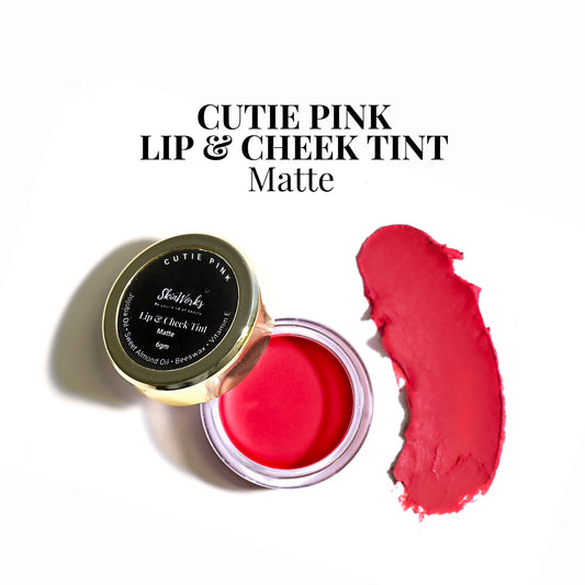 Cutie Pink Lip & Cheek Tint (Matte)